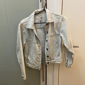 Amuse Society Light Wash Jean Jacket